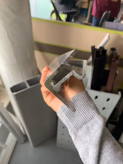 Solar Panel Frame Aluminium Extrusion Solar Power Energy Silver Black Solar Frame Anodizing Anodized Frame